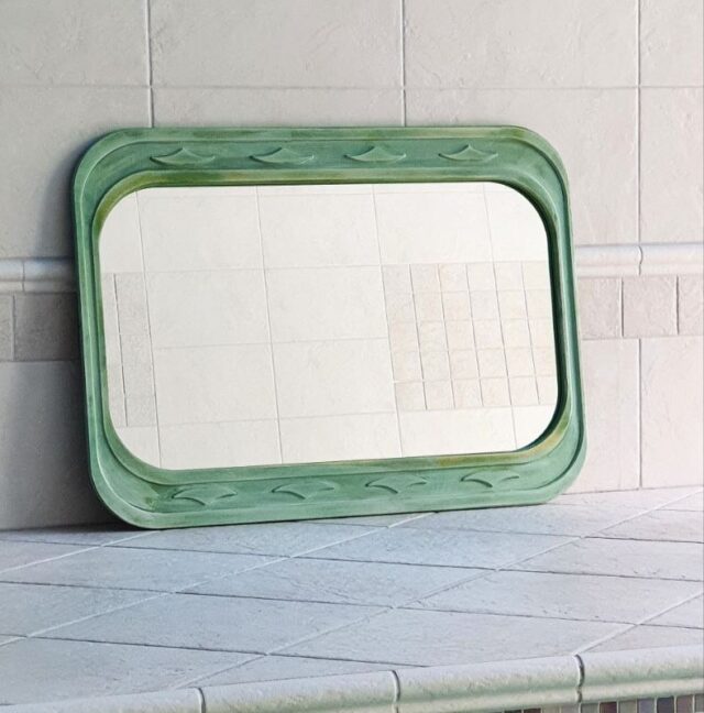 Зеркало в стиле прованс Перуж