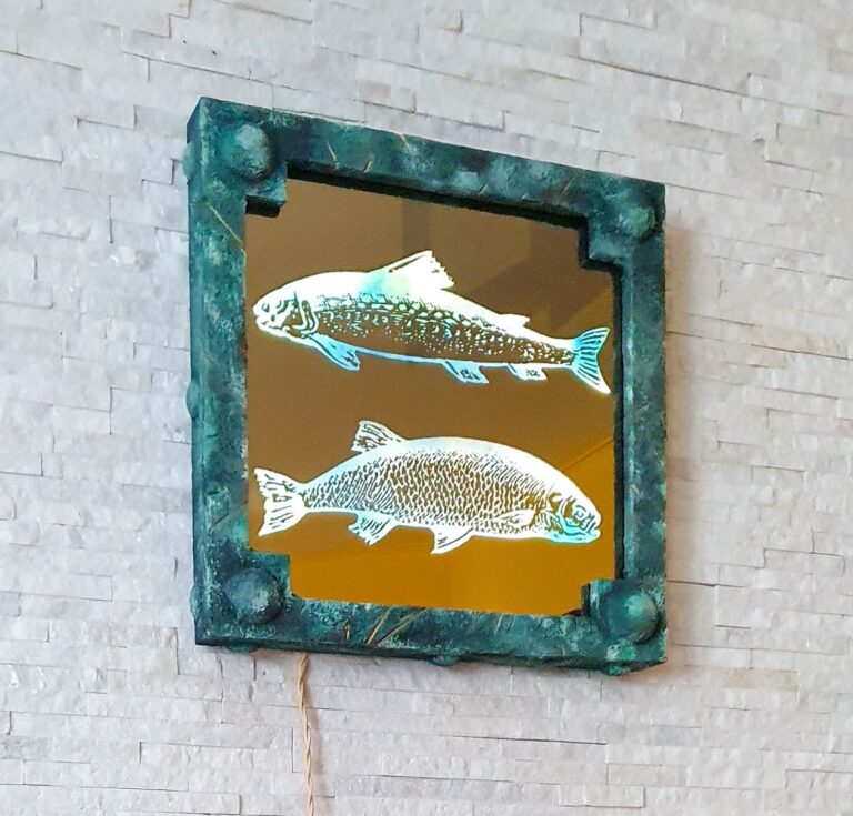 Картина Рыбы лофт стиль