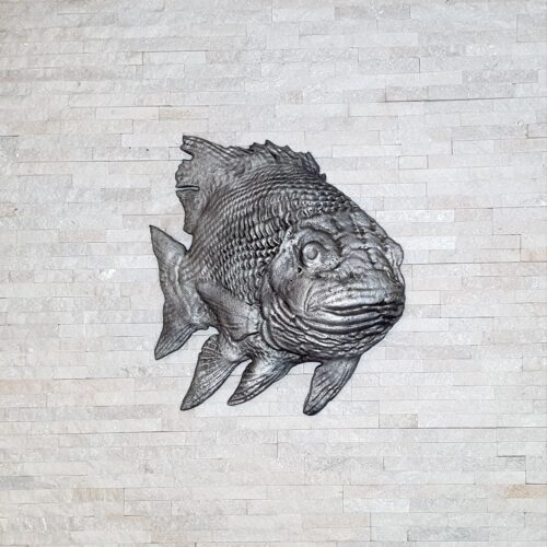 Скульптура Рыба на стену